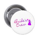 Brides Crew (Bride) Pinback Button