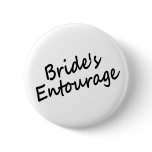 Bride's Entourage buttons
