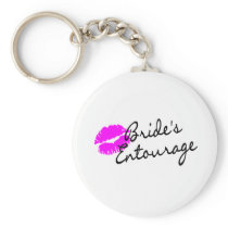 Brides Entourage (Kiss) Keychains