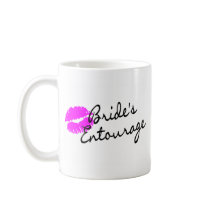 Brides Entourage (Kiss) Mugs