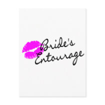 Brides Entourage (Kiss) Post Card