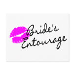 Brides Entourage (Kiss) Postcard