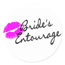 Brides Entourage (Kiss) Stickers