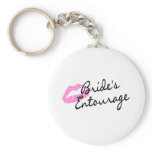 Brides Entourage Lips keychains