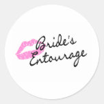 Brides Entourage (Lips) Sticker