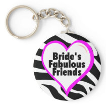 Brides Fabulous Friends Zebra Stripes