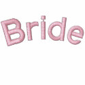 Bride's Pink Embroidered Zip Up Jacket embroidered shirts