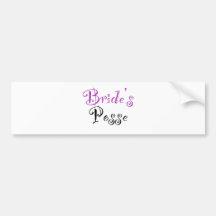 Bride's Posse Bumper Sticker