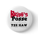 Bride's Posse Button