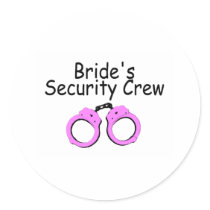 Brides Security Crew (Pink Cuffs)