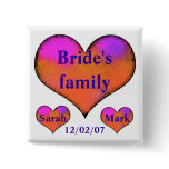 bride's side button