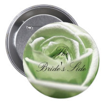 Bride's Side (Pale Green Rose) Pins