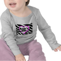 Brides Side Zebra Stripes T Shirt