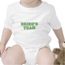 Bride's Team - University Text Tshirt