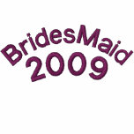 Bride'sMaid 2009 - Customised embroidered shirts