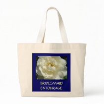 BRIDESMAID BAGS gifts Wedding Party Tote Bags Rose