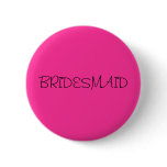 BRIDESMAID buttons