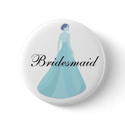 Bridesmaid Button by SweetRascal