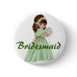 Bridesmaid Pinback Button