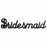 Bridesmaid embroidered shirts