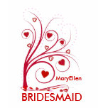 Bridesmaid Gift - Personalised Sweetheart T-shirt