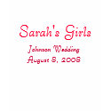 Bridesmaid Gifts  Custom T-shirt