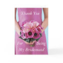 Bridesmaid Kit Poem cards
