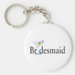 Bridesmaid (Martini Drink) Key Chains