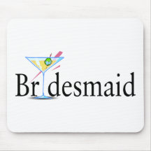 Bridesmaid (Martini Drink) Mouse Pad