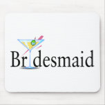 Bridesmaid Martini Drink Mousepad