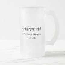 Bridesmaid Mug