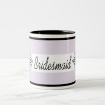 Bridesmaid Mug - Lavender