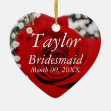 Bridesmaid Ornament
