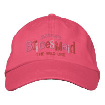 Bridesmaid Party Wedding Gift Embroidered Baseball Caps