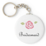 Bridesmaid Rose keychains