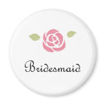 Bridesmaid Rose magnets