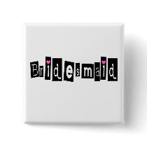 Bridesmaid (Sq Blk)