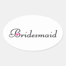 Bridesmaid Sticker