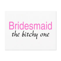 Bridesmaid The Bitchy One