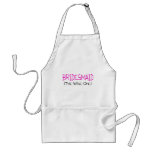 Bridesmaid The Wise One aprons