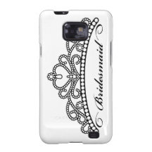 Bridesmaid Tiara Samsung Galaxy Case
