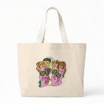 Bridesmaids in Pink bags