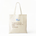 Bridesmaids tote- Quote 3 Canvas Bag