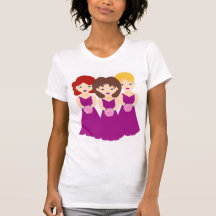 Bridesmaids with Attitude T Shirts