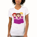 Bridesmaids with Attitude t-shirts