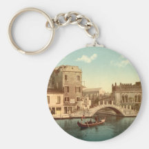 Bridge and Canal, Venice Keychain