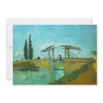 Bridge at Arles by Vincent van Gogh Personalized Invites