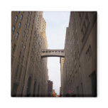 Bridge Between Two Skyscrapers, New York City Refrigerator Magnets