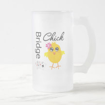 Bridge Chick Coffee Mugs