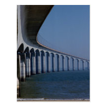 Bridge Ile de Re, France Post Card